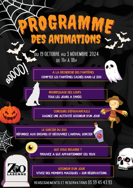 Halloween au Zoo 